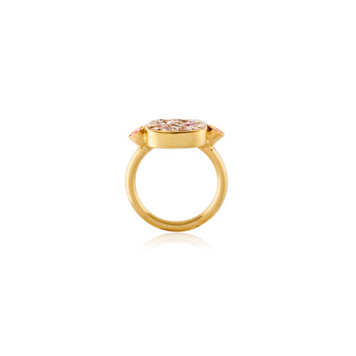 Cherry Blossom Ring front view