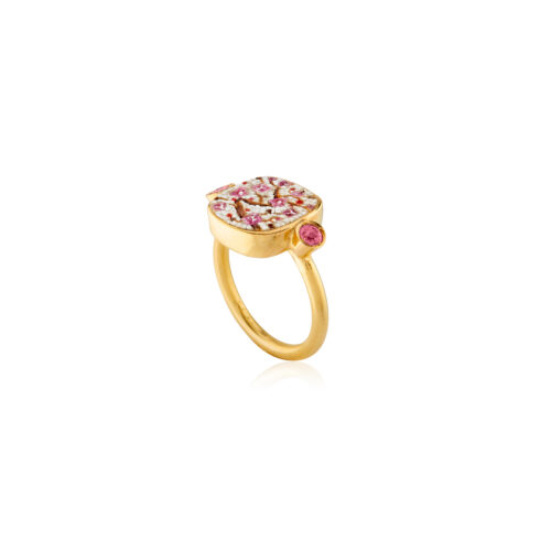 Cherry Blossom Ring side view