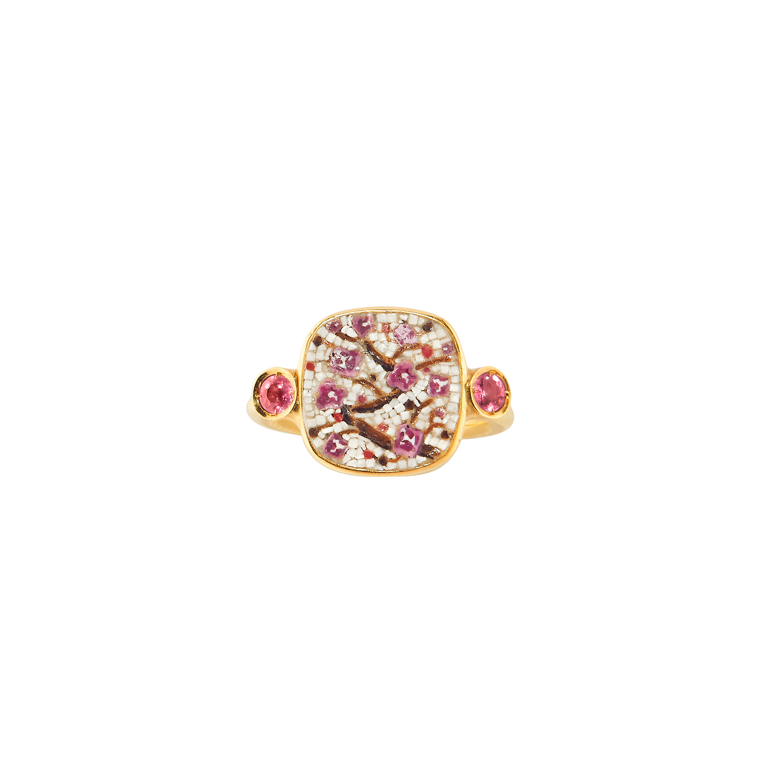 Cherry Blossom Ring top view