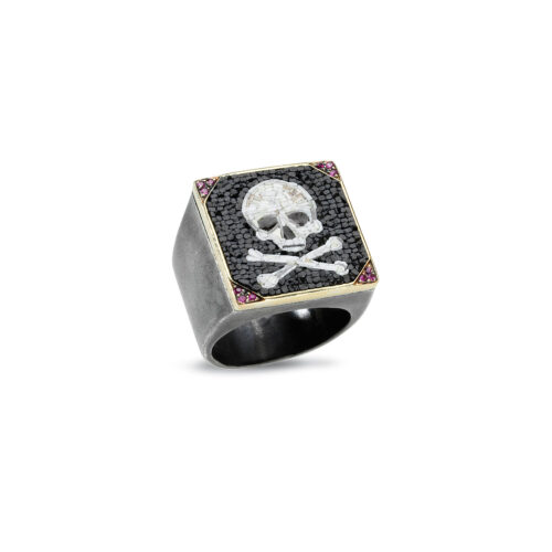 Skull Ring front view